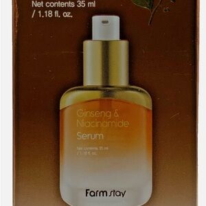 Ginseng & Niacinamide Serum - Gold and White